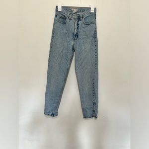 Guess Georges Marciano 27 Jeans VTG 80's Rare Ankle Zip Style 1015 USA